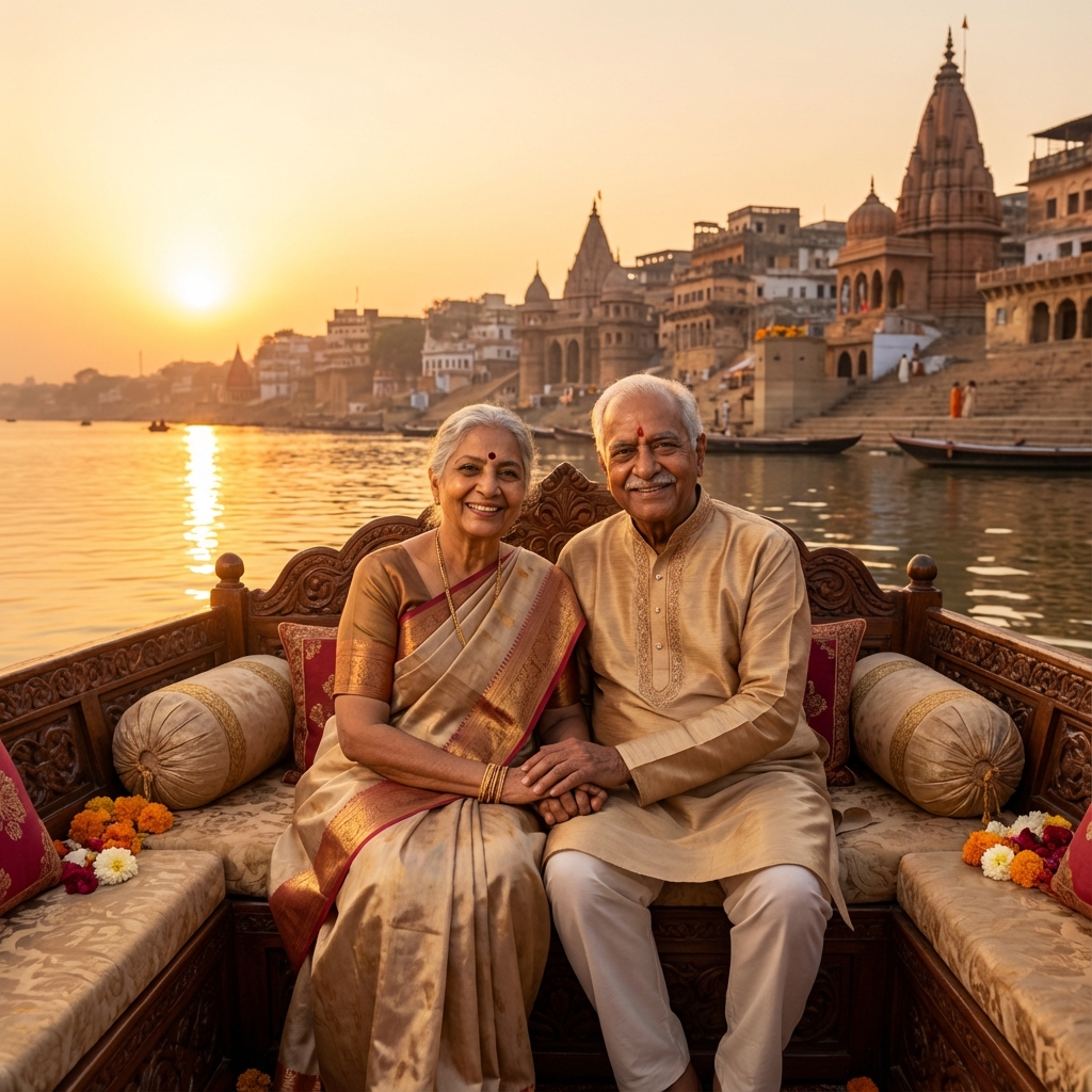 Senior Citizens in Varanasi